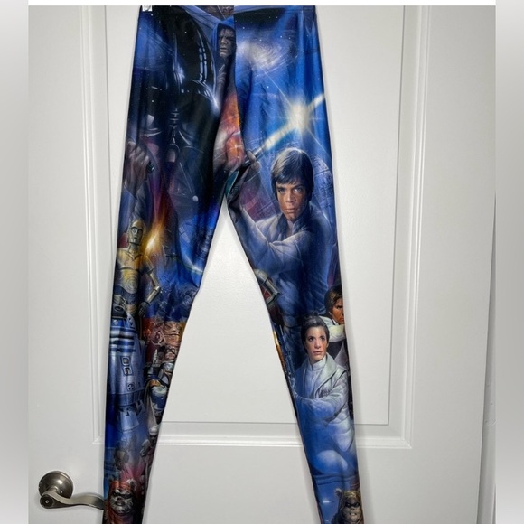 - - Star Wars blackmilk leggings, size medium - Picture 2 of 3